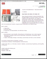 Werkstatthandbuch beim Fachliteraturversand